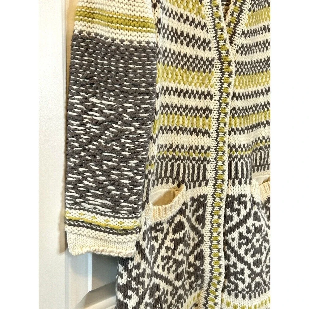 Free People Womens Annabelle Yarn Oversized Beach Cardigan Knit M